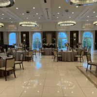 シックなタイプの披露宴会場