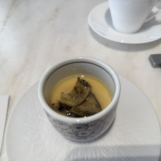 鮑の茶碗蒸し、美味しかったです。