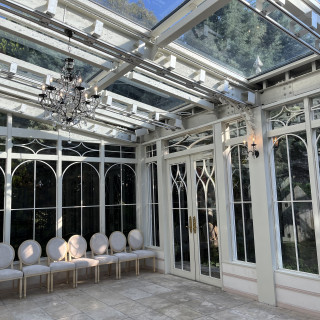 アトリウム(披露宴会場のインナーガーデン)