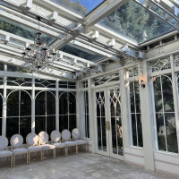 アトリウム(披露宴会場のインナーガーデン)