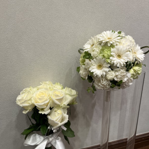 挙式でダーズンローズセレモニーのブーケ|788755さんのアニヴェルセル 大宮の写真(2626718)