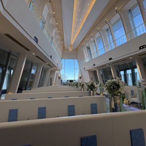 チャペル(幕が上がった状態)|788792さんの長岡ベルナールの写真(2626856)