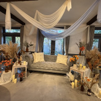 mimosaという披露宴会場の主役が座る席です