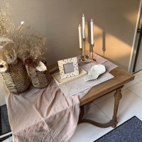 披露宴会場前の装飾