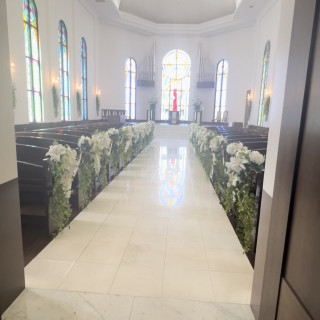 たくさんの参列者が入れる会場