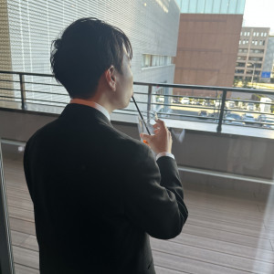 控え室からの眺め|789027さんのアニヴェルセル みなとみらい横浜の写真(2627566)