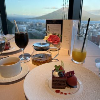 素敵な料理と景色