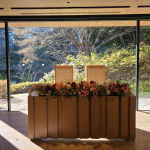 自然が背景にきて、雰囲気がとても良い。|789078さんの東郷記念館／THE GARDENの写真(2627692)