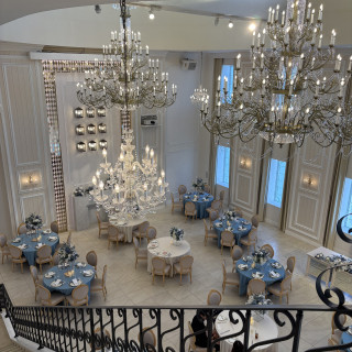 白基調の綺麗な披露宴