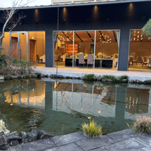 披露宴会場やラウンジから見えるお庭です|789127さんのザ グランダブリュー 水戸(THE GRANDW MITO）の写真(2627935)