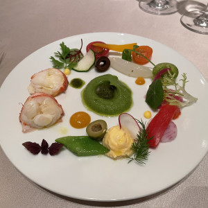 料理の一品目(ハーフサイズ)|789136さんの東京ステーションホテルの写真(2627948)