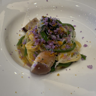 美味しいパスタ。岐阜ならではの食材。