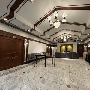 1番広い披露宴会場の受付スペース|789138さんのホテルモントレ仙台の写真(2627996)