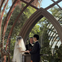 ガラスのチャペルにて　誓いの言葉