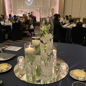 THE CLUB Fujiにて　ゲストテーブル装花|789181さんのシェラトン・グランデ・トーキョーベイ・ホテルの写真(2628224)