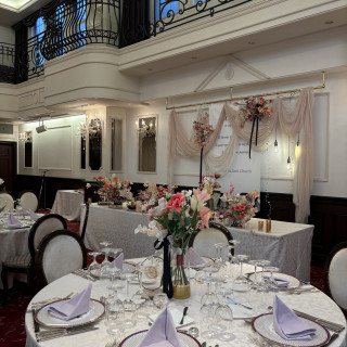 披露宴会場内観