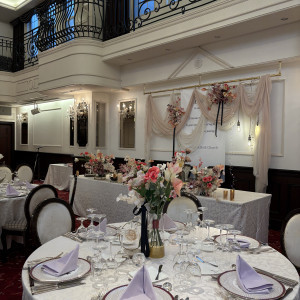 披露宴会場内観|789188さんのOSAKA St.BATH CHURCH(大阪セントバース教会)の写真(2642314)