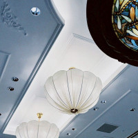 挙式会場の照明