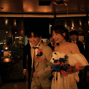 退場シーン|789214さんの3＋3CAFE（サンタスサンカフェ）の写真(2628539)