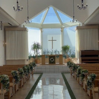 緑と白基調でした