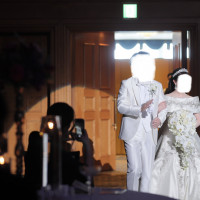 入退場はゆっくり誘導していただきながら高砂に到着しました。