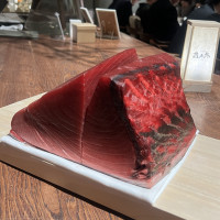 持ち込みのマグロ入刀用のマグロ