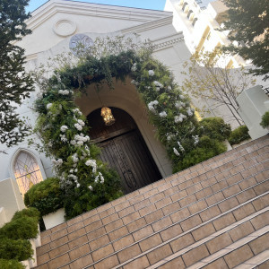 ここでフラワーシャワーができるのがいい。|789406さんのザ クラブ オブ エクセレントコーストの写真(2629312)