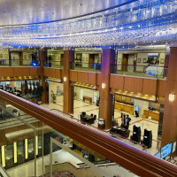 最上階からのロビー