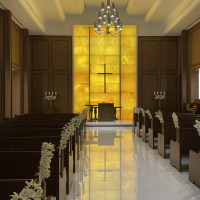 温かみのあるチャペル