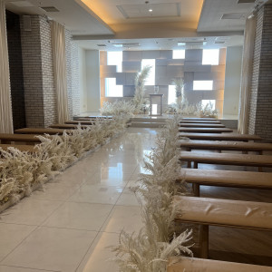 入り口側からみたチャペル|789436さんのTHE CLASSICA BAY RESORT （ザ クラシカ ベイリゾート）の写真(2629409)