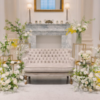 ソファ席にしたのでドレスの全体が写真に写ってよかったです。