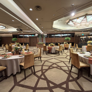 広めの披露宴会場