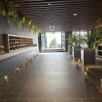 前撮り写真や手紙などを飾れるスペース