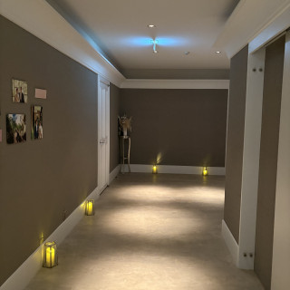 チャペル前に生まれる前までの思い出スペースもありました。