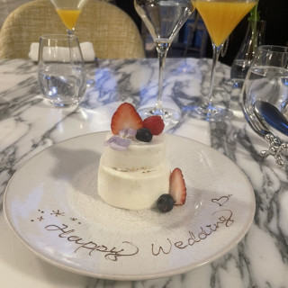 試食会でだしていただいたケーキ。とってもおいしかったです!