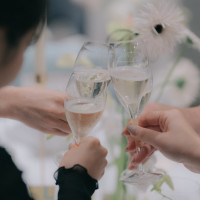 ゲストと一緒に最高の乾杯