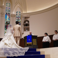 チャペルでの挙式