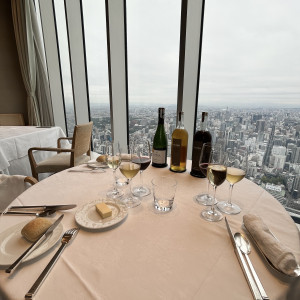 お料理に合うドリンクを用意していただけます！|789688さんのオーベルジュ・ド・リル ナゴヤ(ひらまつウエディング)の写真(2631172)