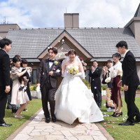 天気が良くガーデンに出ることができました。