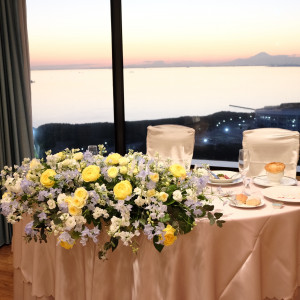 サンセット&富士山を望める
バンケット会場（シリウス）|789721さんのホテルニューオータニ幕張の写真(2630620)