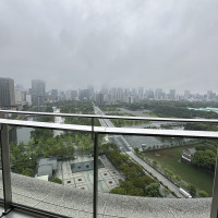 会場からの景色