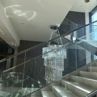 控室の階段です