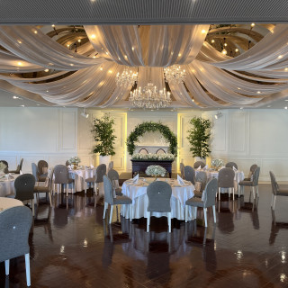 最上階の披露宴会場