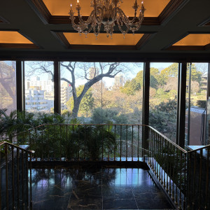 フォトスポットにもなるお庭の見える場所|789917さんのホテル椿山荘東京の写真(2631386)