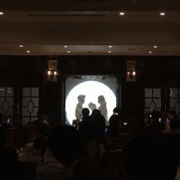シルエット入場