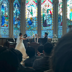 挙式　キャンドルセレモニー|789949さんのキャメロットヒルズの写真(2631426)