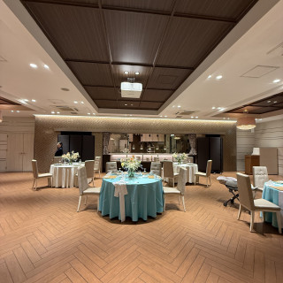 もう1つの披露宴会場もまた違った雰囲気で素敵だった！