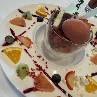 デザートが可愛い