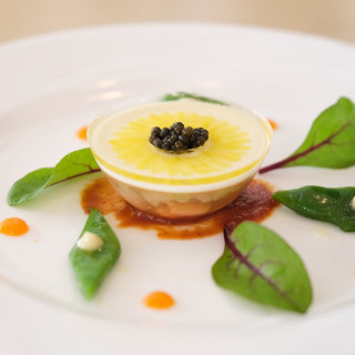 コース料理の前菜。