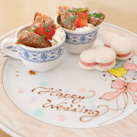 サービスで頂いたデザート。